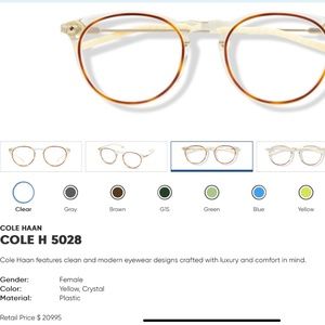 Brand new eyeglass frames